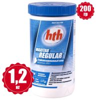 Медленный стабилизированный хлор в таблетках HTH 1.2 кг по 200 гр maxitab regular Медленный стабилизированный хлор в таблетках HTH 1.2 кг по 200 гр maxitab regular